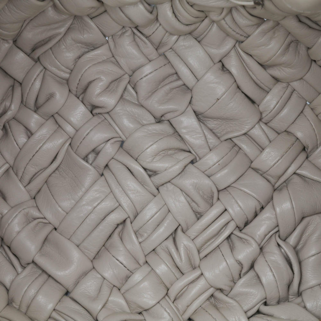 Bottega Veneta Foulard Intrecciato Calfskin Banana Hobo