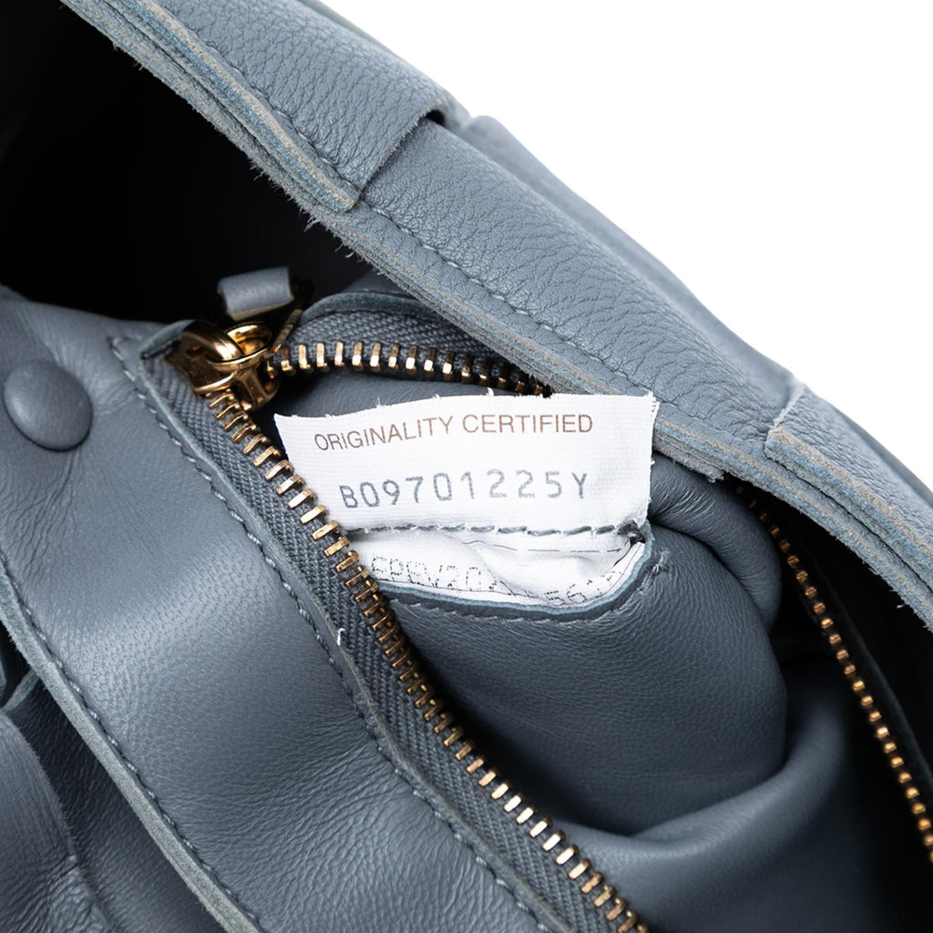 Bottega Veneta Grained Calfskin Intrecciato Cassette Crossbody