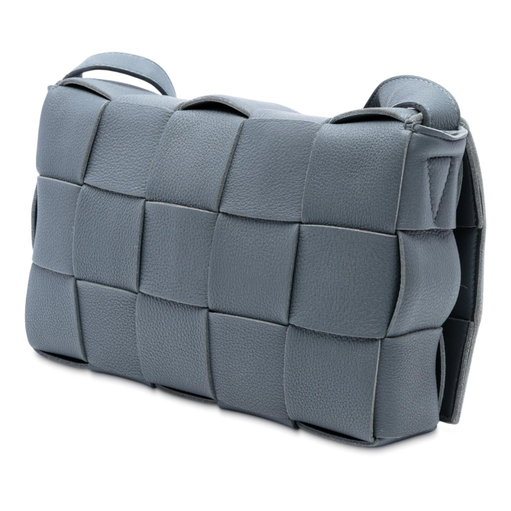 Bottega Veneta Grained Calfskin Intrecciato Cassette Crossbody