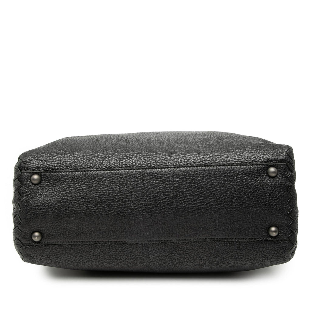 Bottega Veneta Grained Calfskin Intrecciato Tote