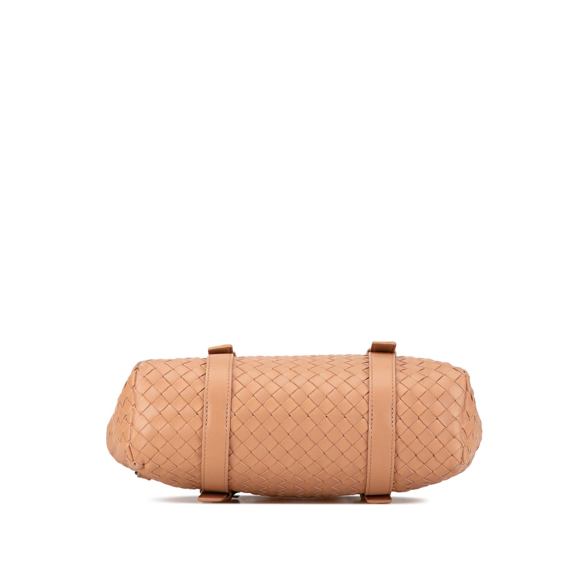 Bottega Veneta Intrecciato Flap Satchel