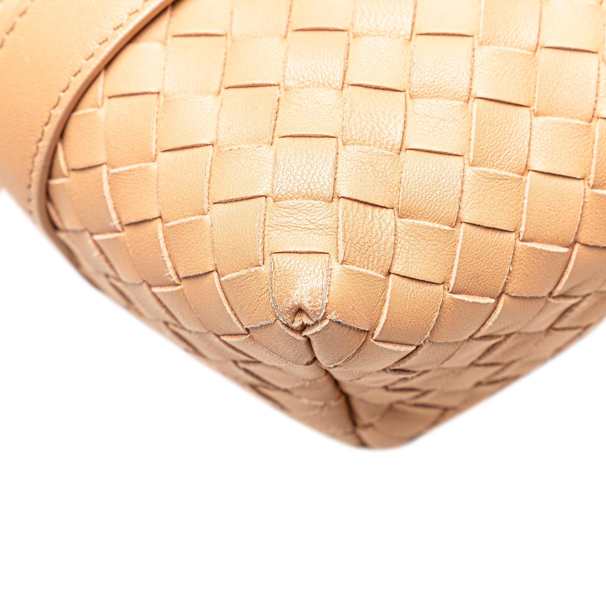 Bottega Veneta Intrecciato Flap Satchel