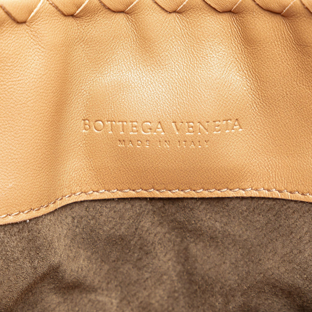 Bottega Veneta Intrecciato Flap Satchel
