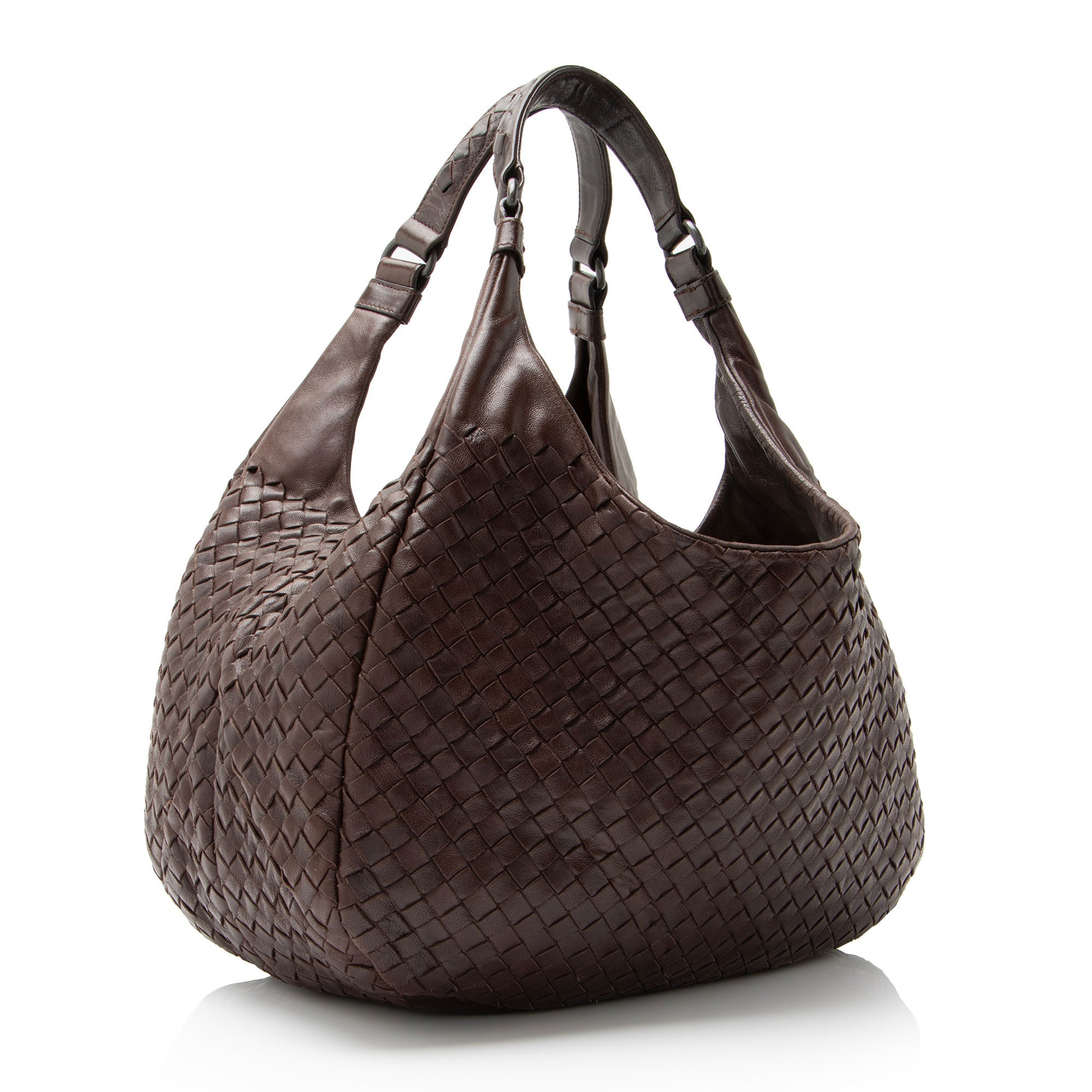Bottega Veneta Intrecciato Nappa Campana Medium Shoulder Bag