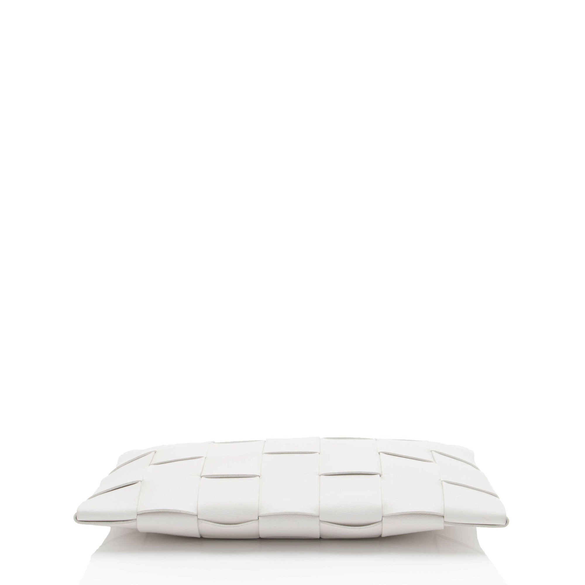 Bottega Veneta Intrecciato Nappa Cassette Medium Flat Zip Pouch