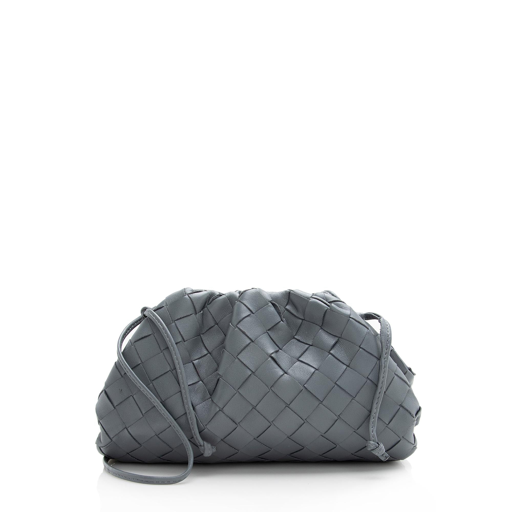 Bottega Veneta Intrecciato Nappa Leather The Pouch Mini Clutch