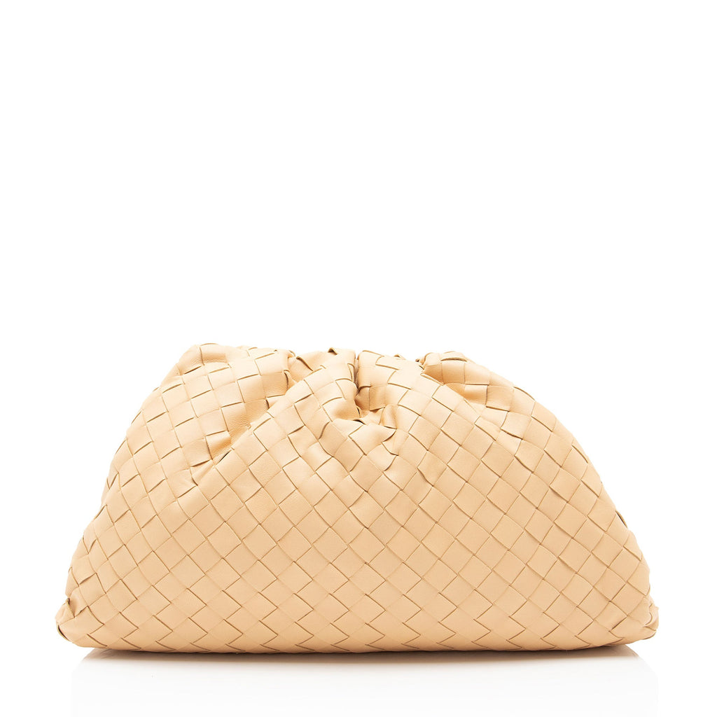 Bottega Veneta Intrecciato Nappa Leather Teen Pouch Clutch