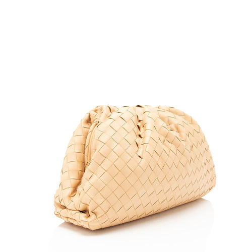Bottega Veneta Intrecciato Nappa Leather Teen Pouch Clutch