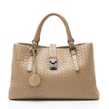 Bottega Veneta Intrecciato Nappa Roma Medium Satchel