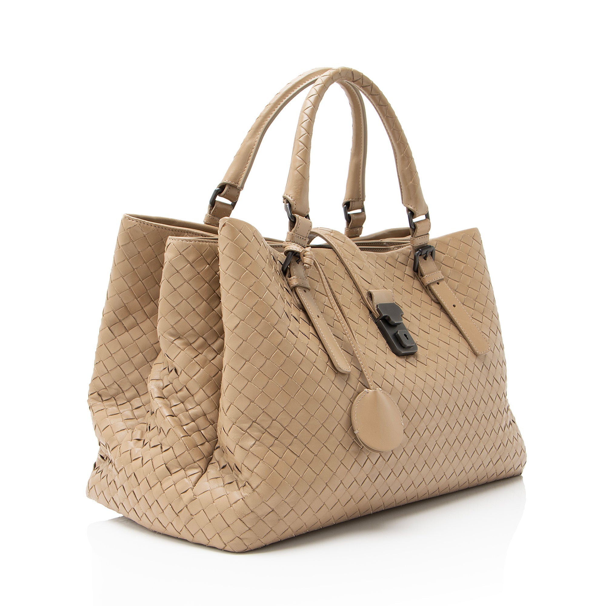 Bottega Veneta Intrecciato Nappa Roma Medium Satchel