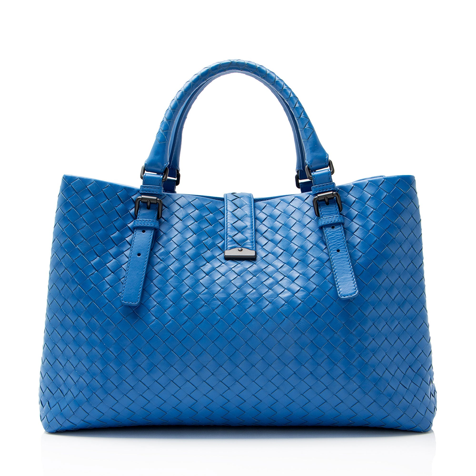 Bottega Veneta Intrecciato Nappa Roma Medium Satchel