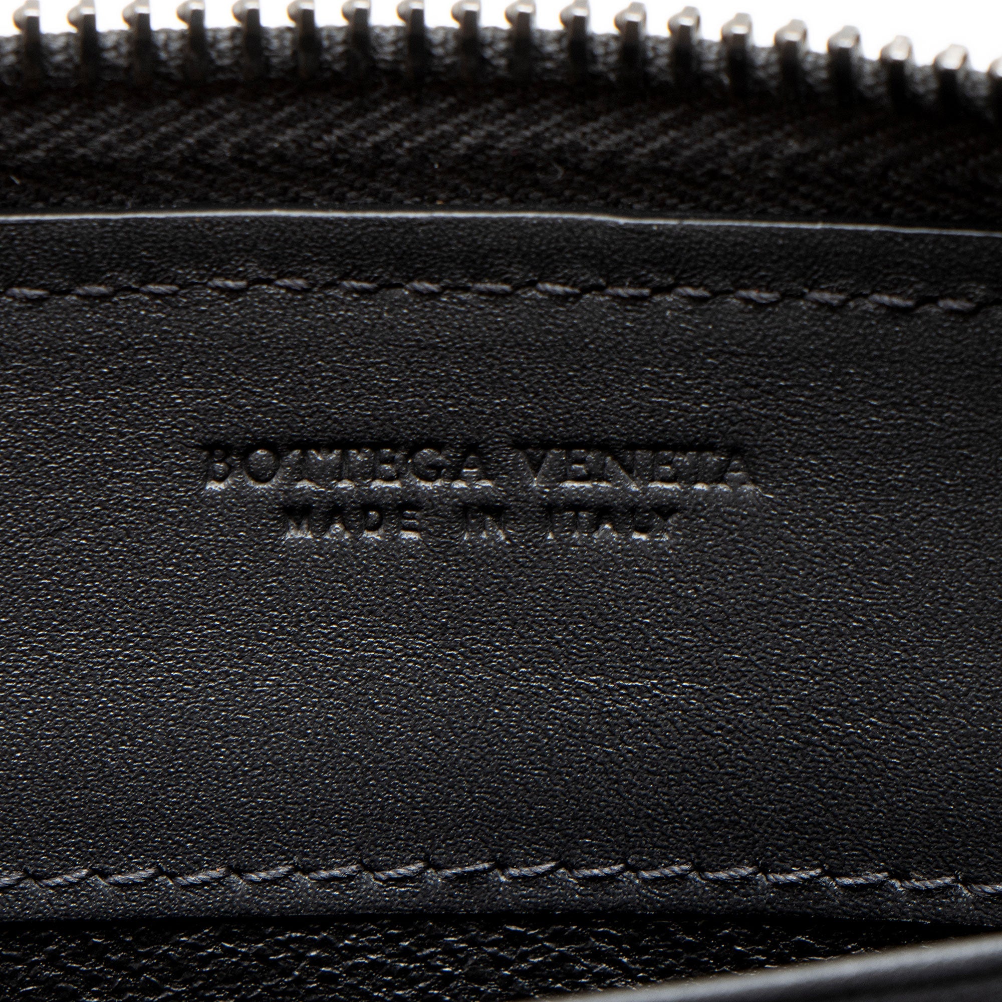 Bottega Veneta Intrecciato Nappa Zip Around Wallet