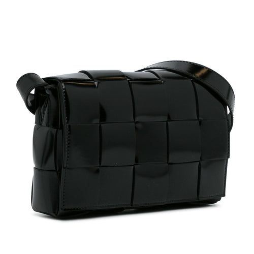 Bottega Veneta Intrecciato Patent Cassette (SHG-w1334a)