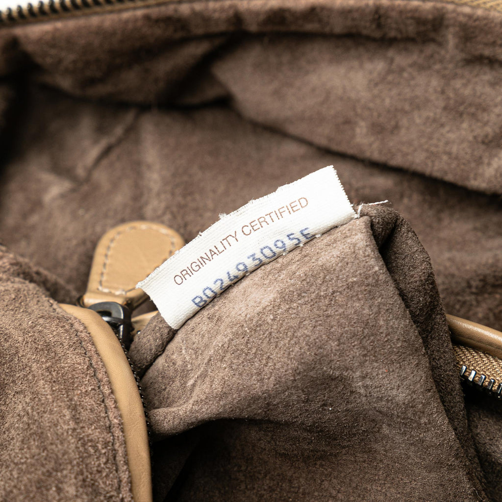 Bottega Veneta Intrecciato Trimmed Calfskin Handbag
