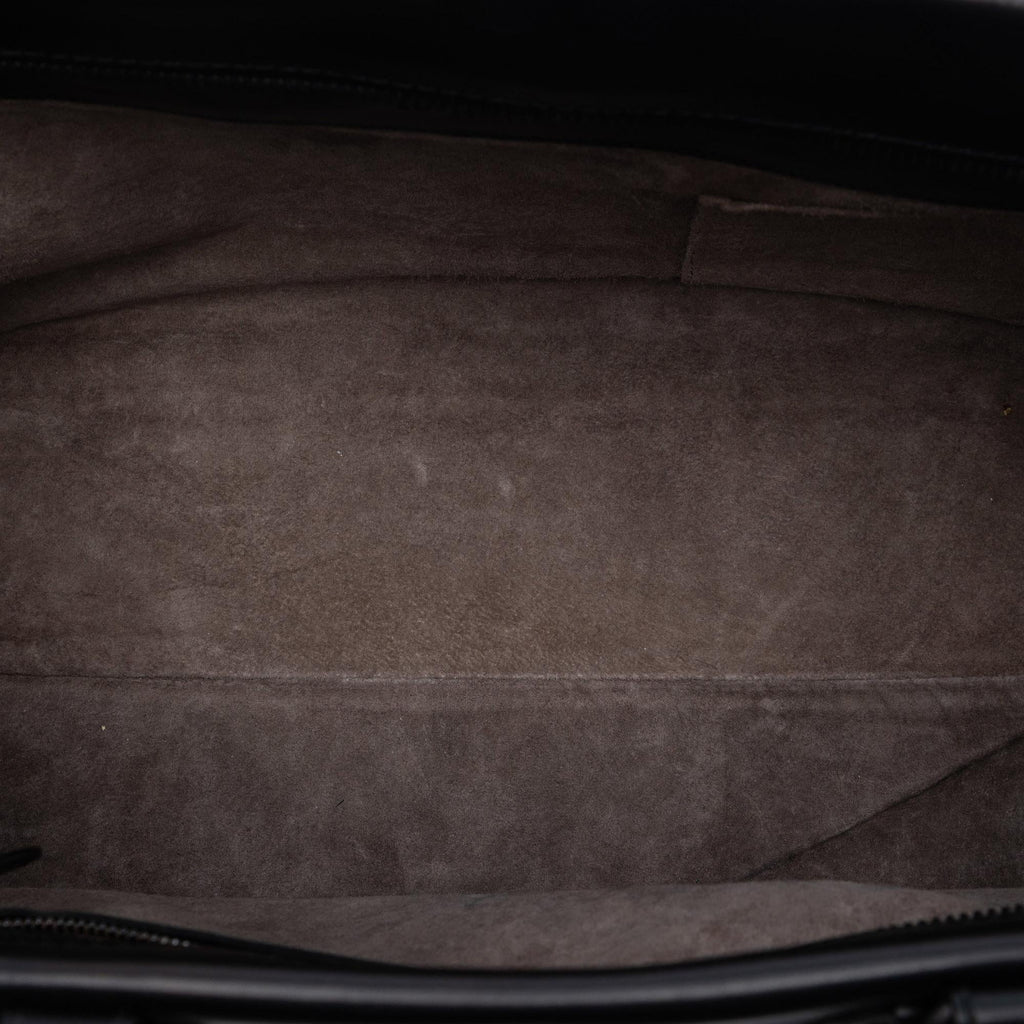 Bottega Veneta Intrecciato Trimmed Leather Ducale Top Handle Bag