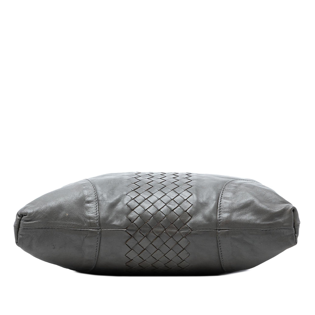 Bottega Veneta Intrecciato Trimmed Nappa Convertible Tote