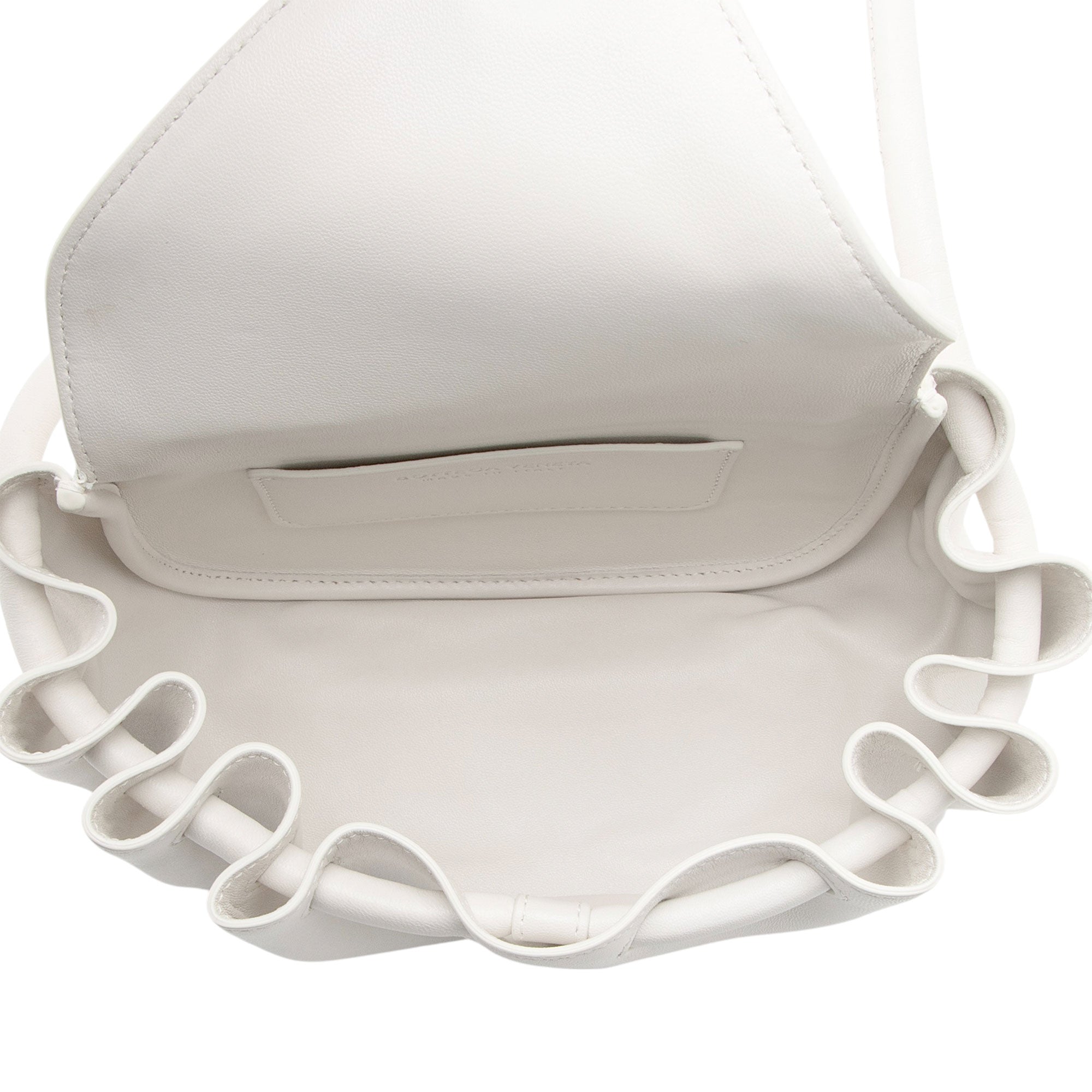 Bottega Veneta Lambskin Beak Crossbody