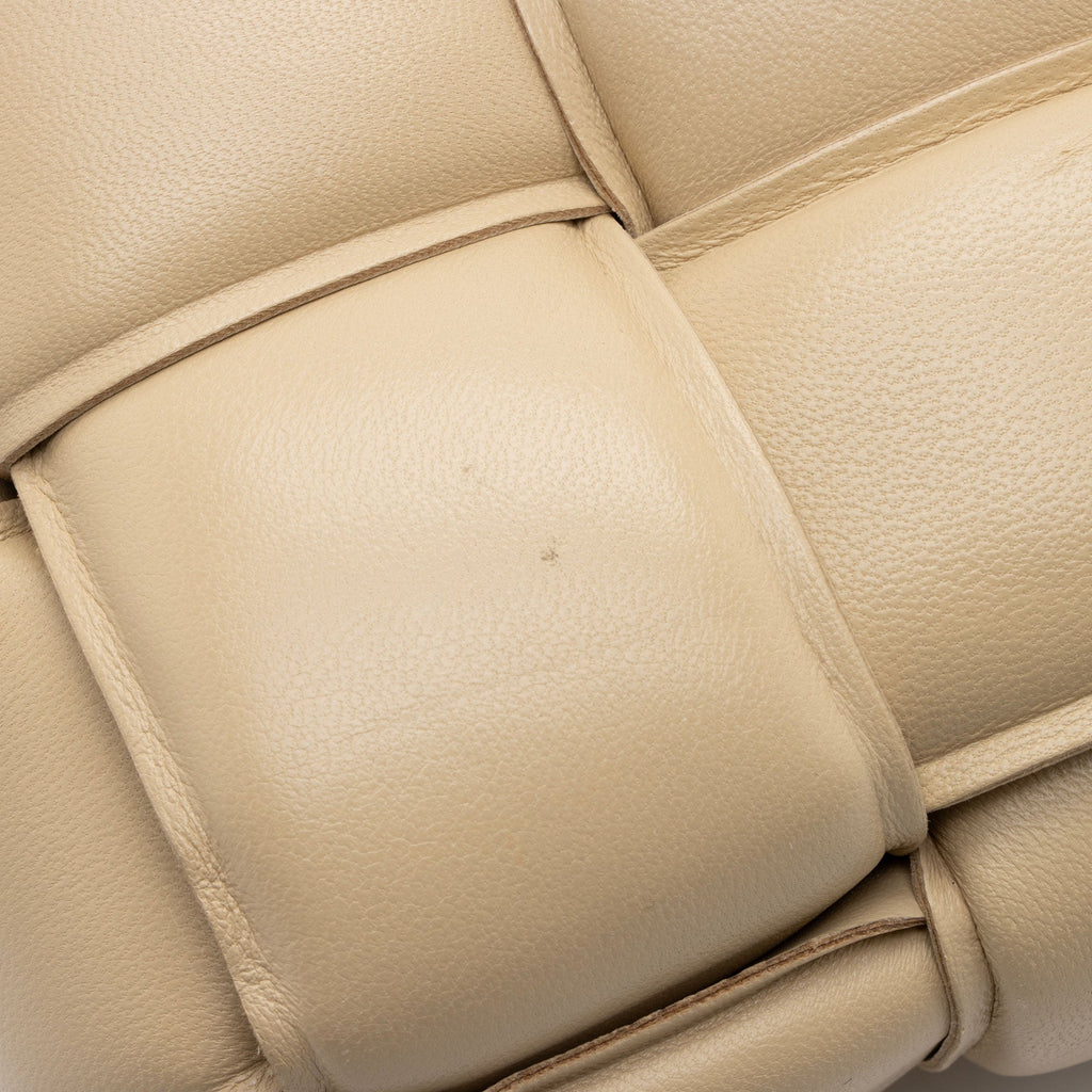 Bottega Veneta Lambskin Cassette Chain Maxi Shoulder Bag