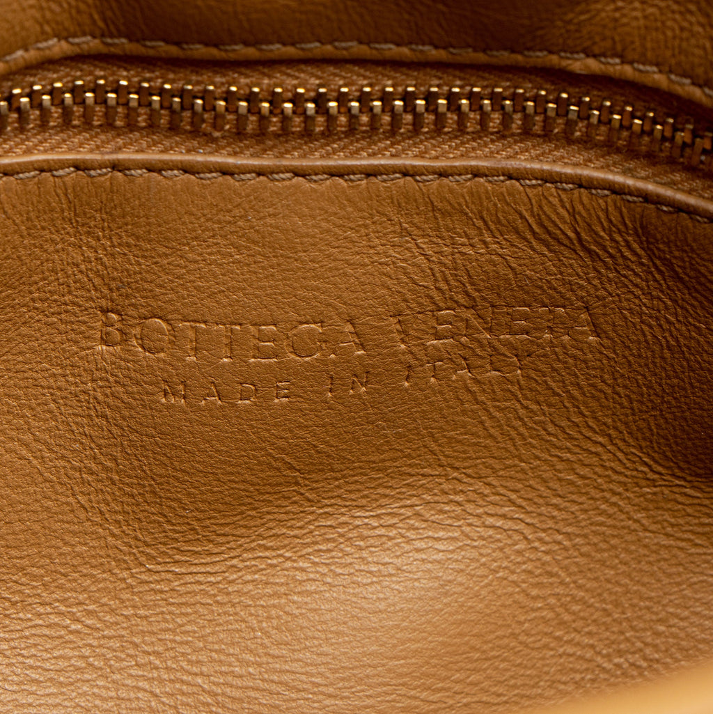 Bottega Veneta Lambskin Cassette Chain Maxi Shoulder Bag