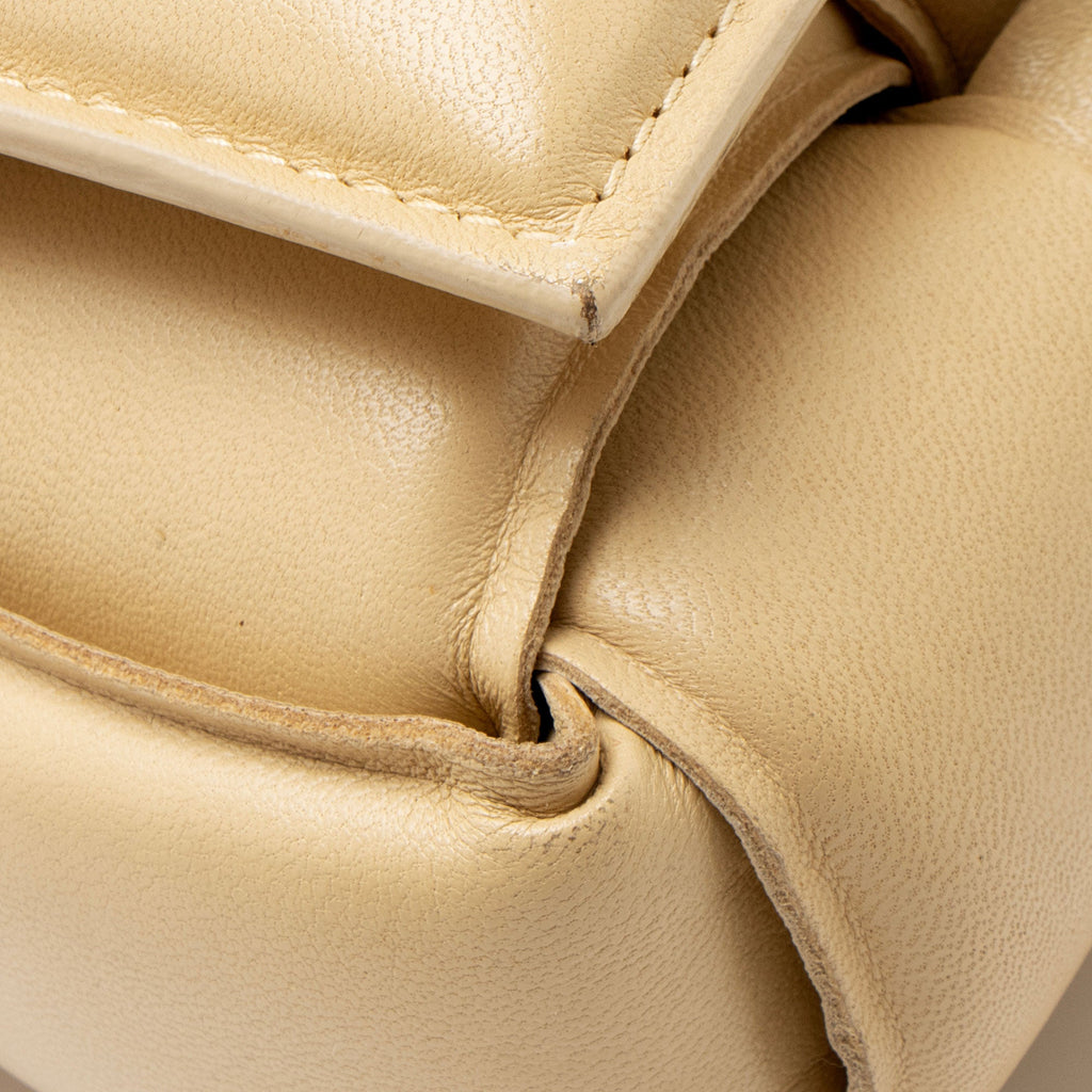 Bottega Veneta Lambskin Cassette Chain Maxi Shoulder Bag