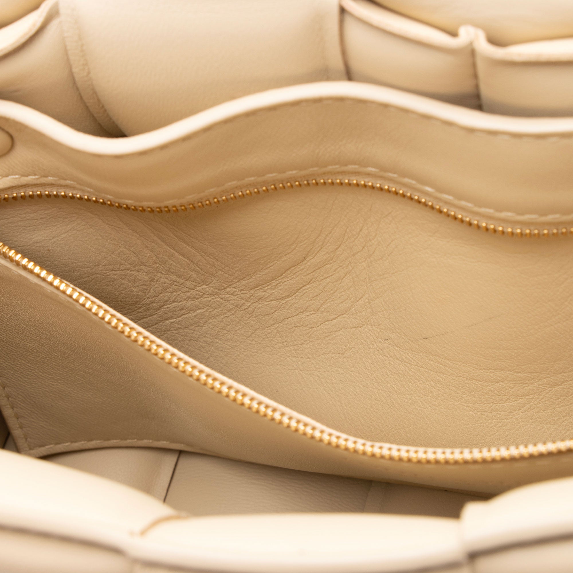Bottega Veneta Lambskin Cassette Chain Maxi Shoulder Bag