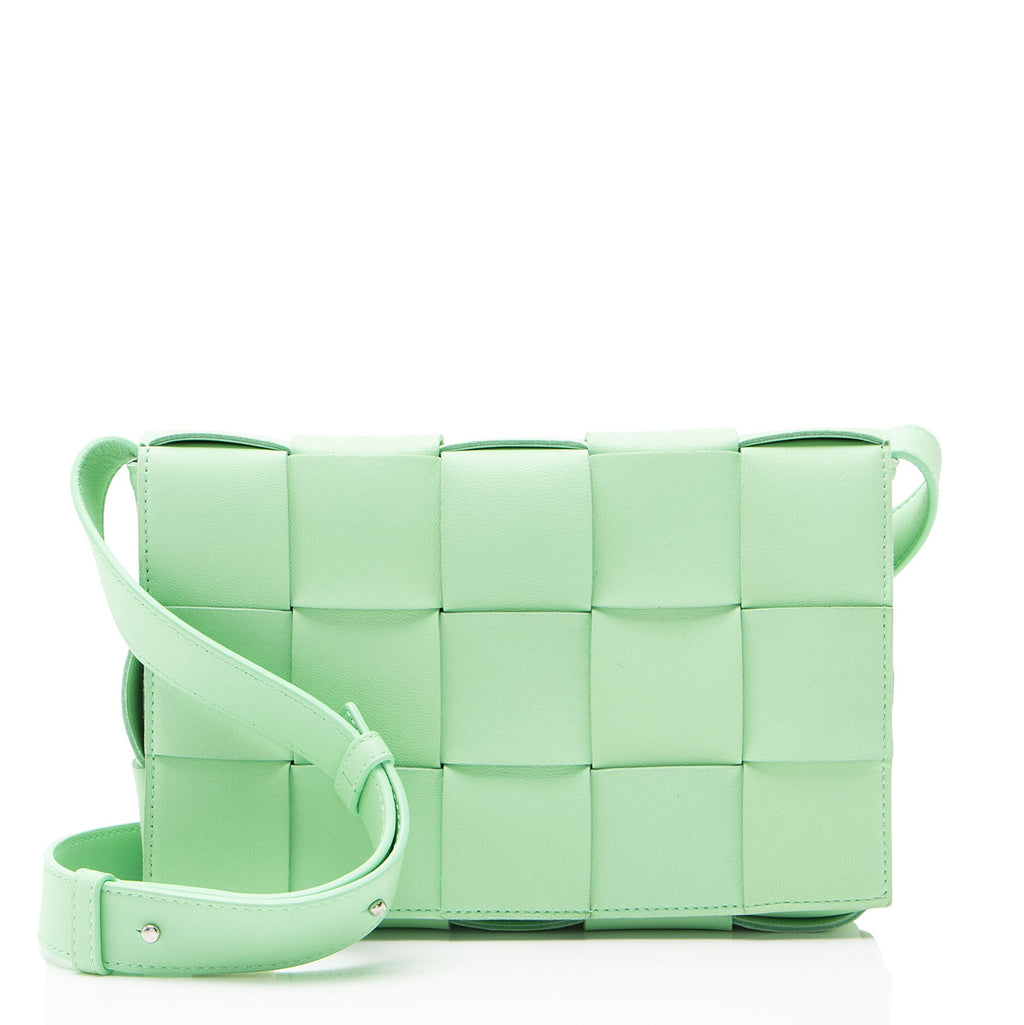 Bottega Veneta Lambskin Cassette Crossbody