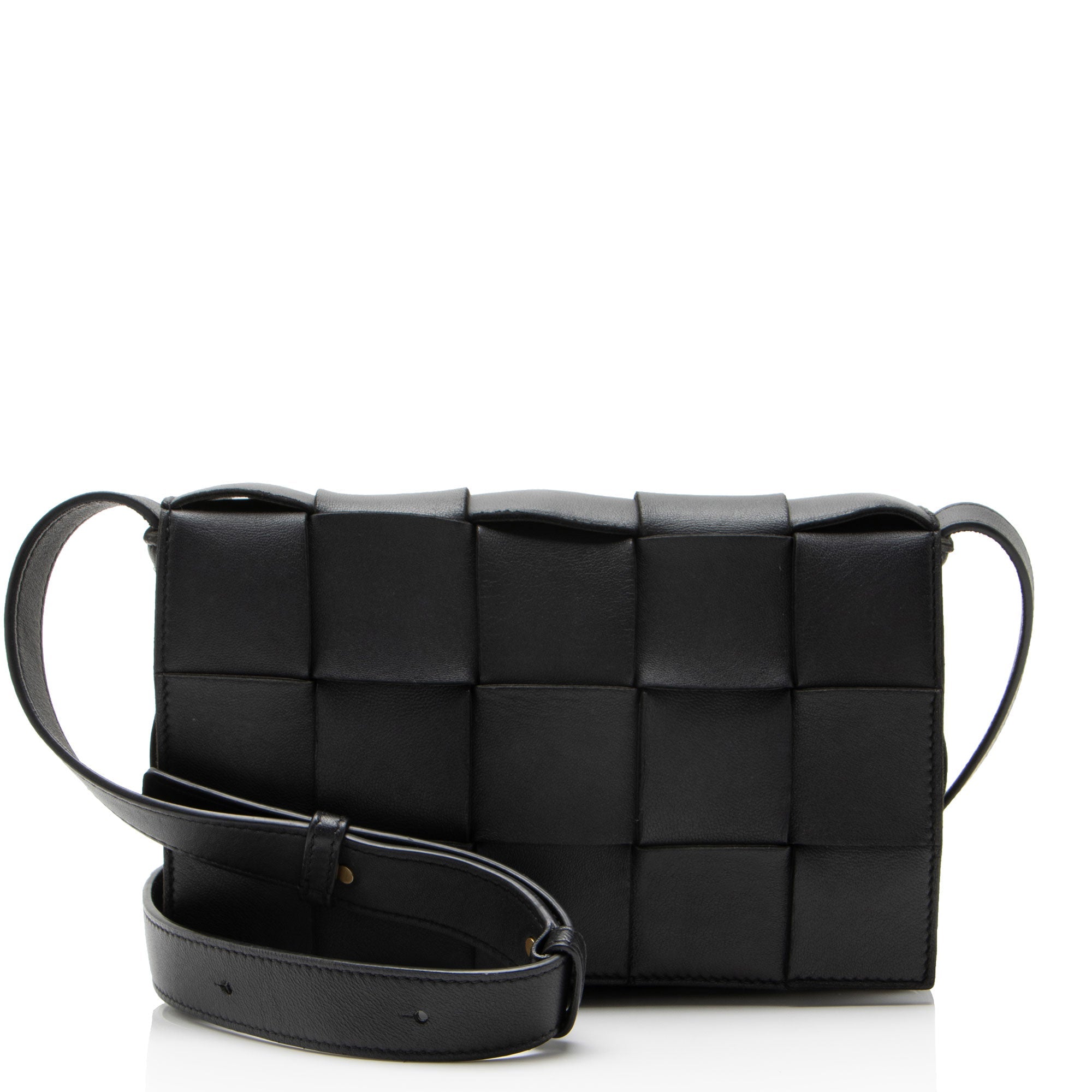 Bottega Veneta Lambskin Cassette Crossbody