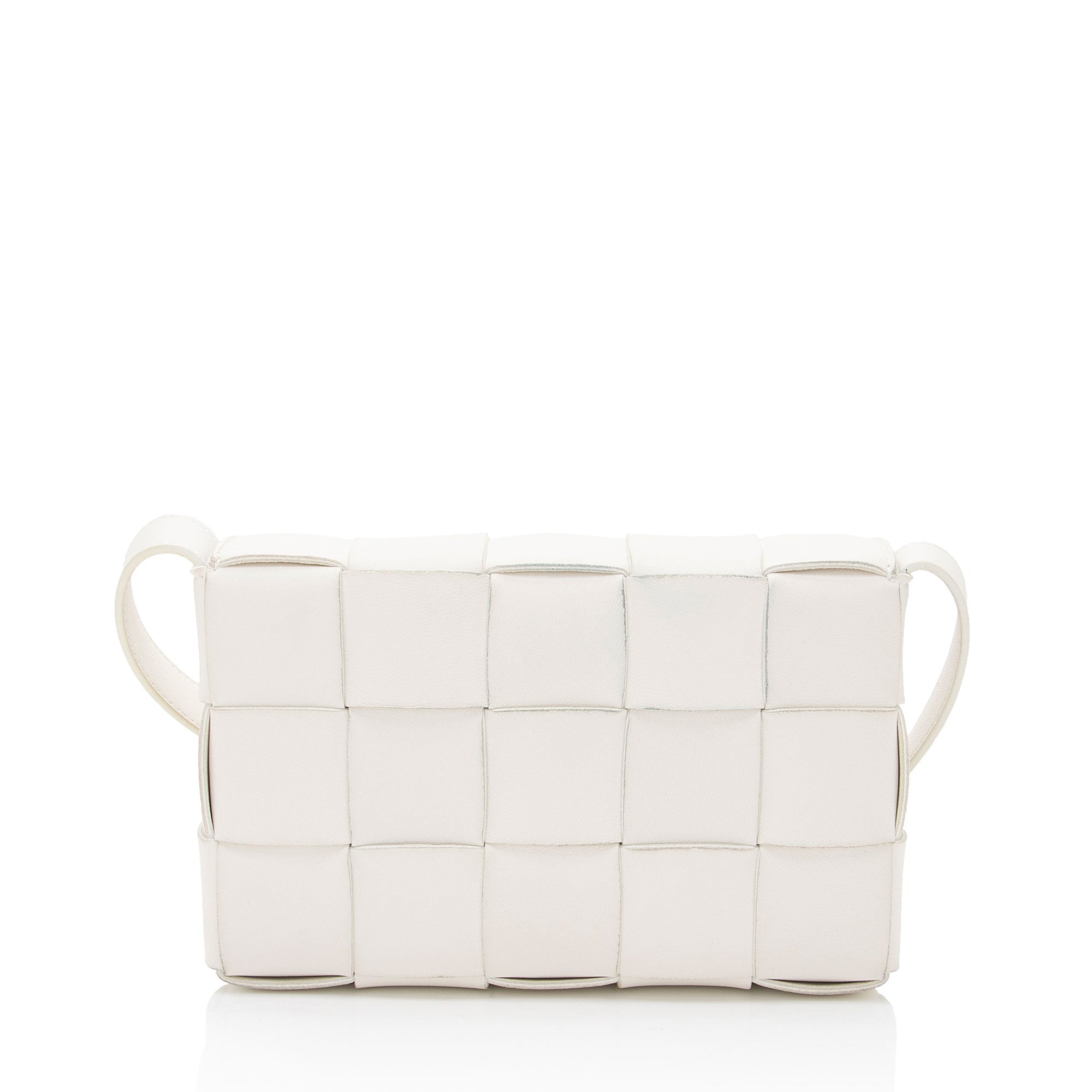 Bottega Veneta Lambskin Cassette Small Crossbody