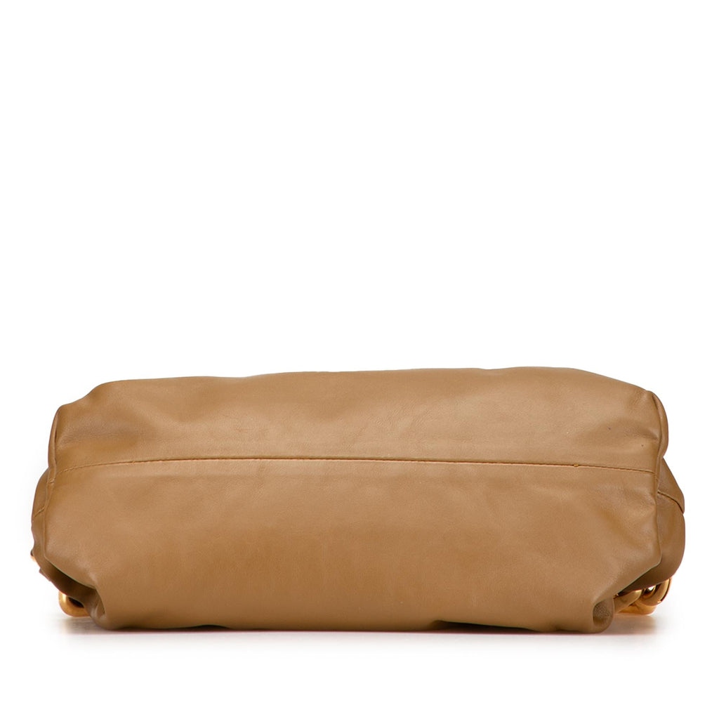 Bottega Veneta Lambskin Chain Pouch
