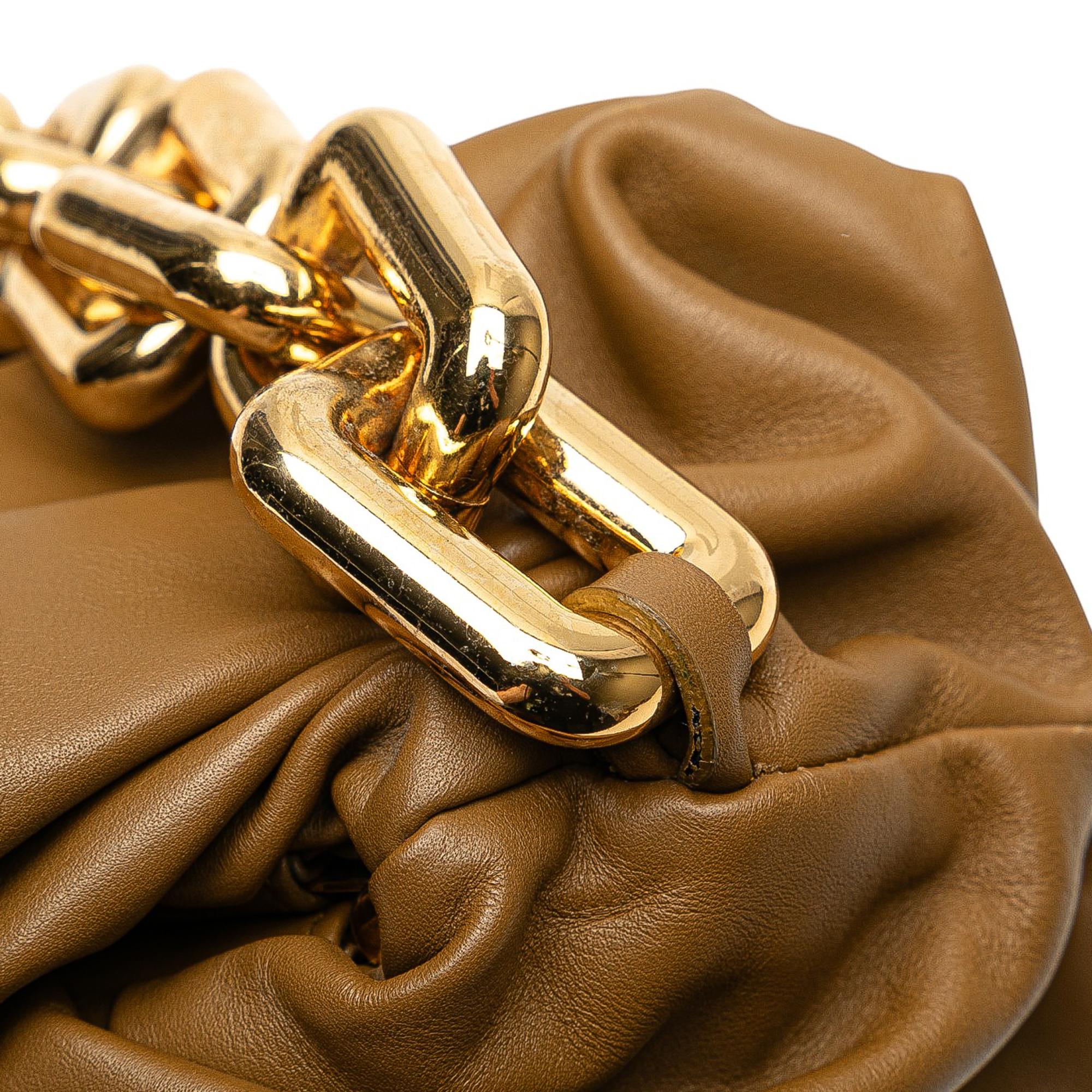 Bottega Veneta Lambskin Chain Pouch