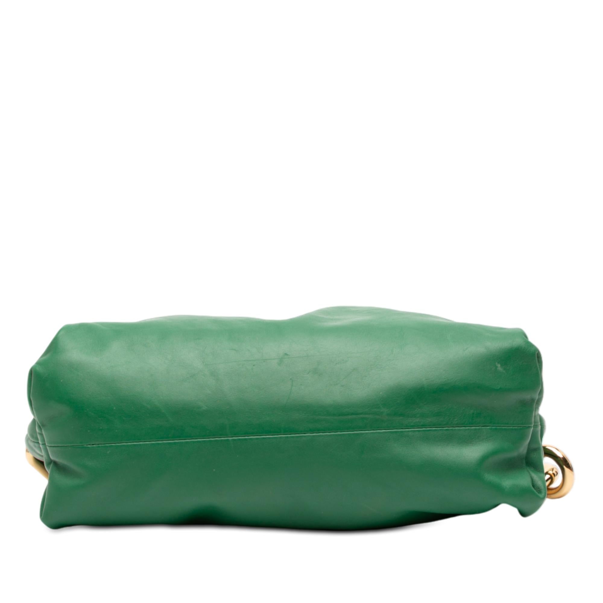 Bottega Veneta Lambskin Chain Pouch