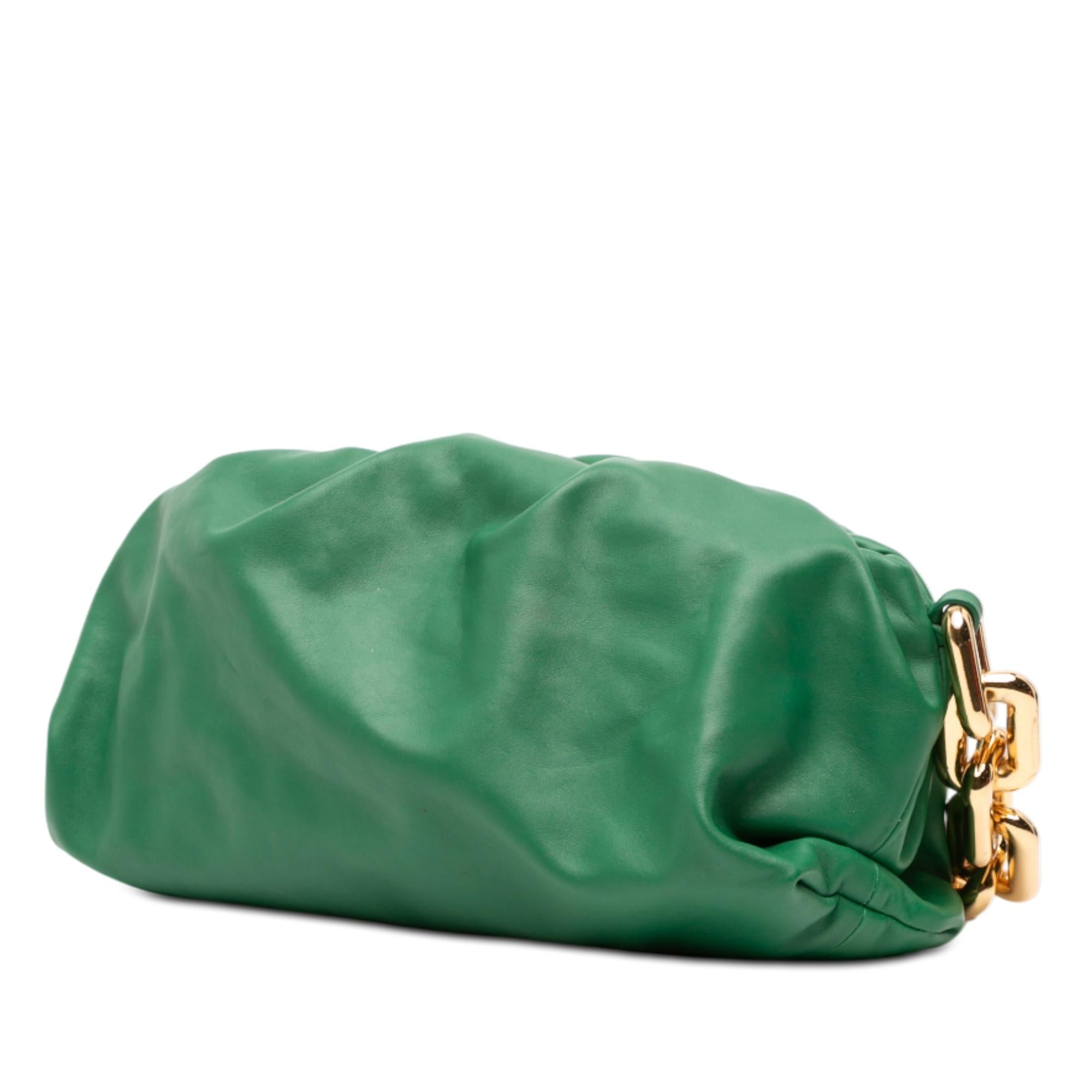 Bottega Veneta Lambskin Chain Pouch