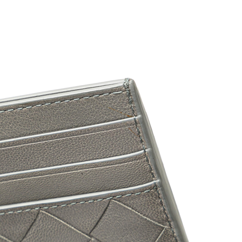 Bottega Veneta Lambskin Intrecciato Credit Card Case