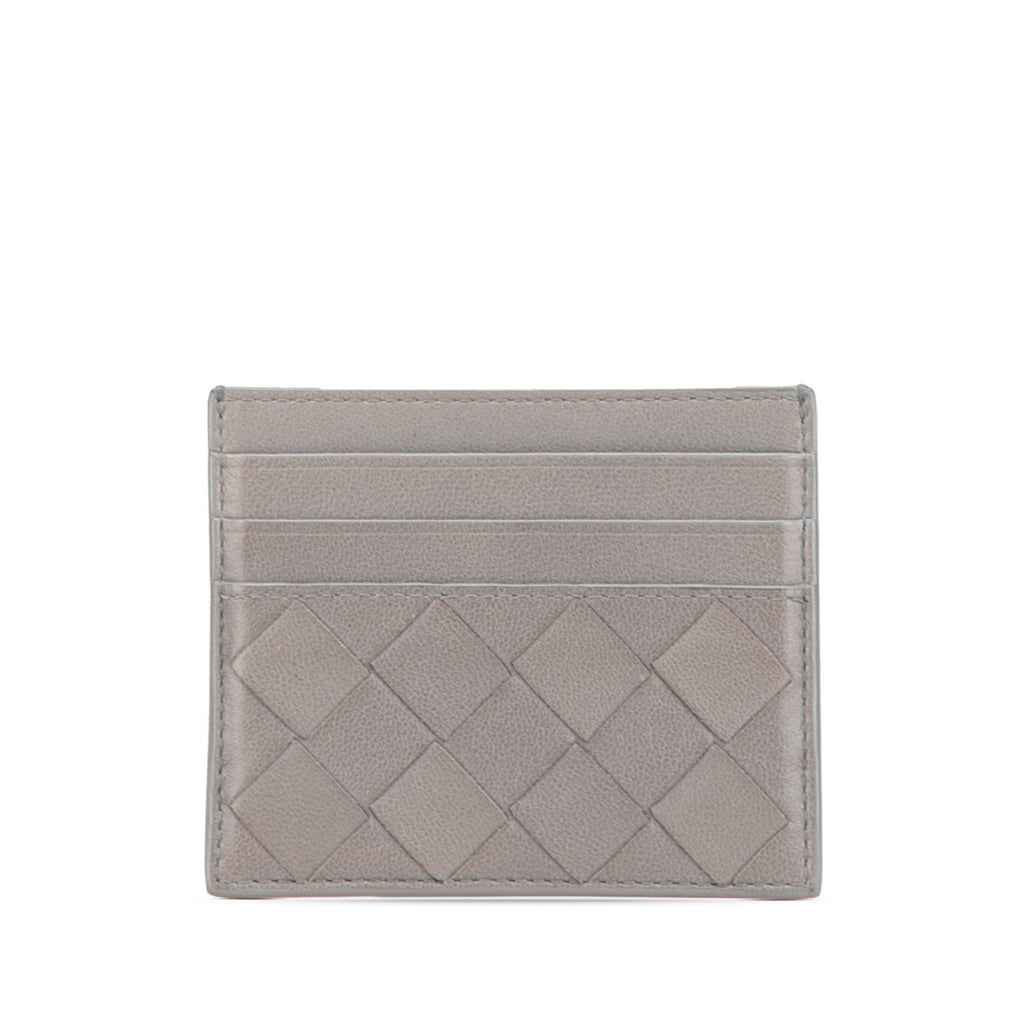 Bottega Veneta Lambskin Intrecciato Credit Card Case