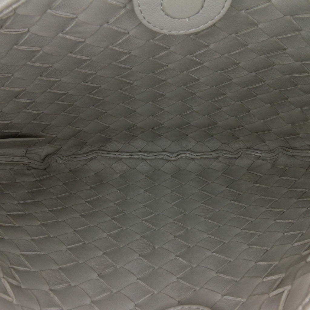 Bottega Veneta Lambskin Intrecciato Sardine