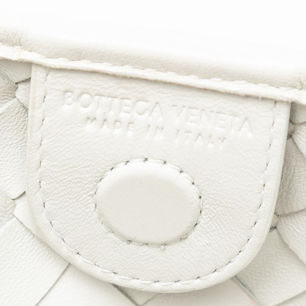 Bottega Veneta Lambskin Intrecciato Sardine