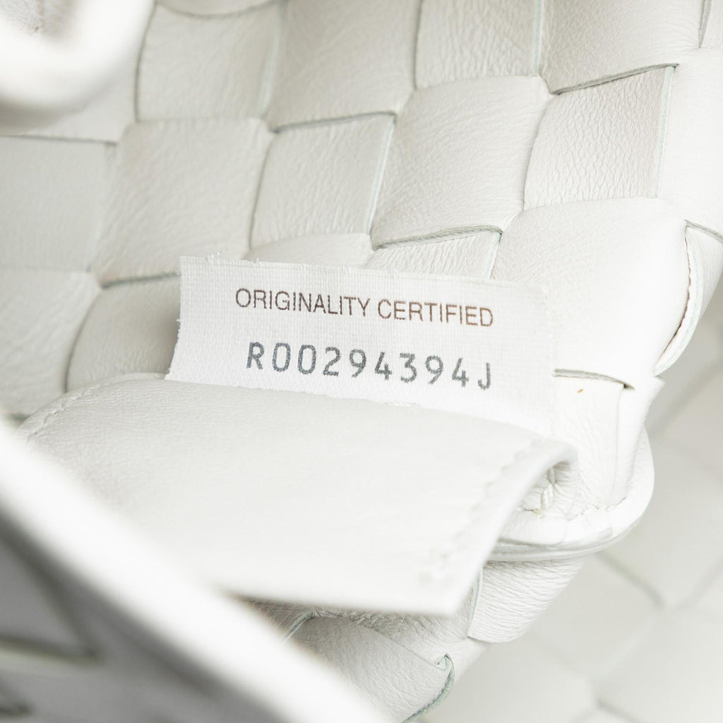 Bottega Veneta Lambskin Intrecciato Sardine