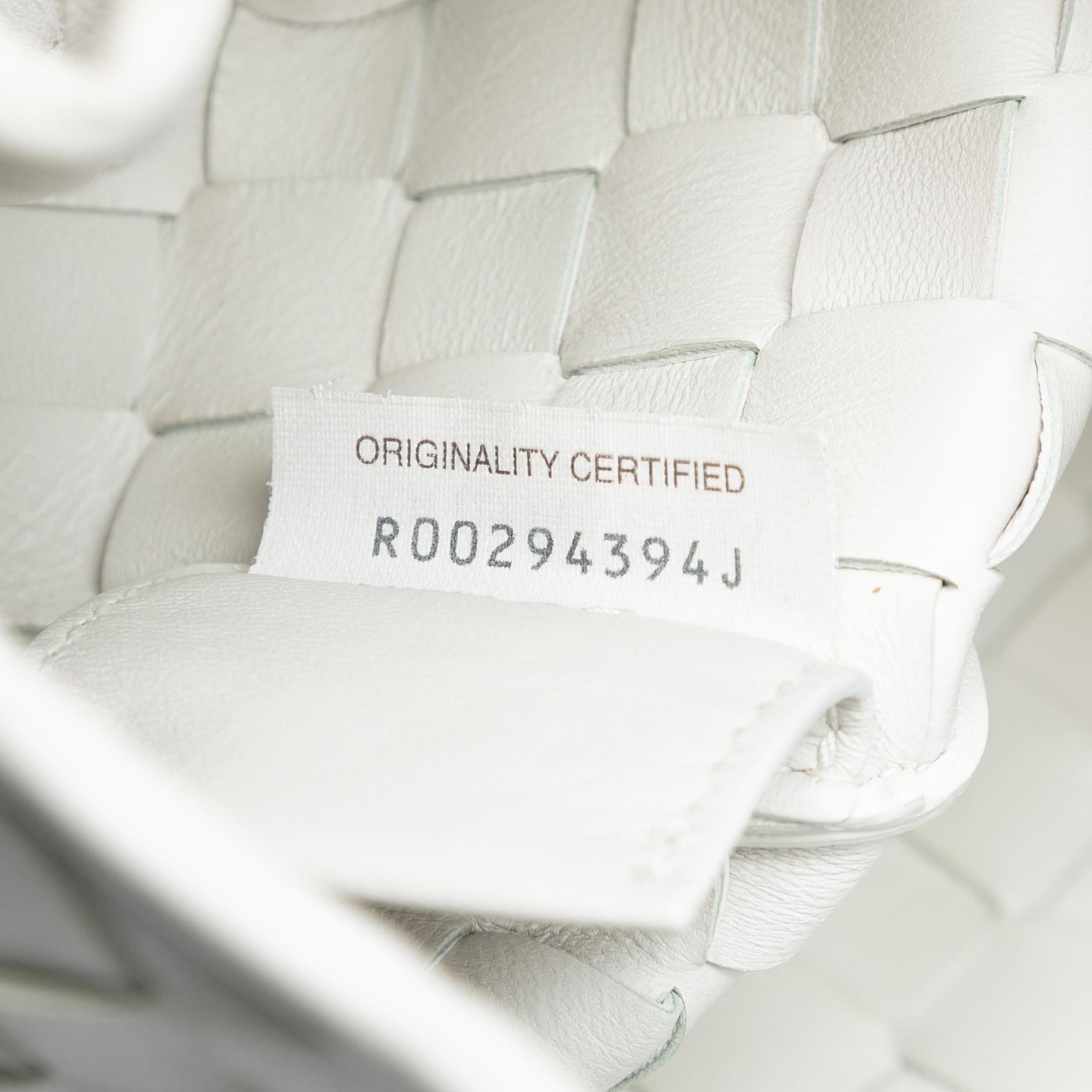 Bottega Veneta Lambskin Intrecciato Sardine