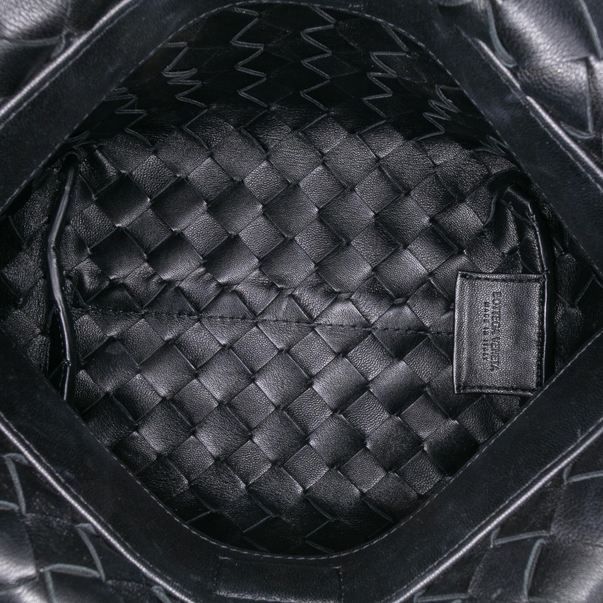 Bottega Veneta Lambskin Intrecciato Tie Shoulder Bag