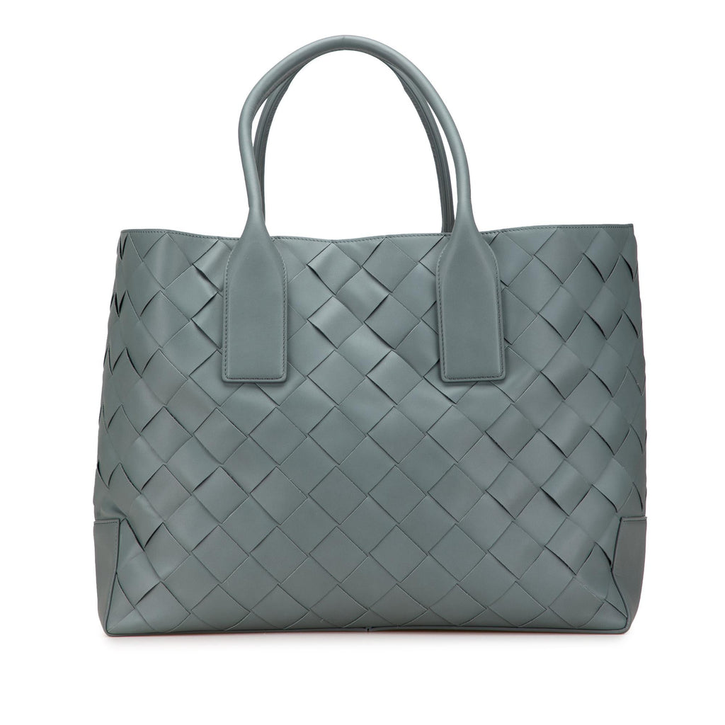 Bottega Veneta Lambskin Maxi Intrecciato Tote