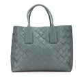 Bottega Veneta Lambskin Maxi Intrecciato Tote