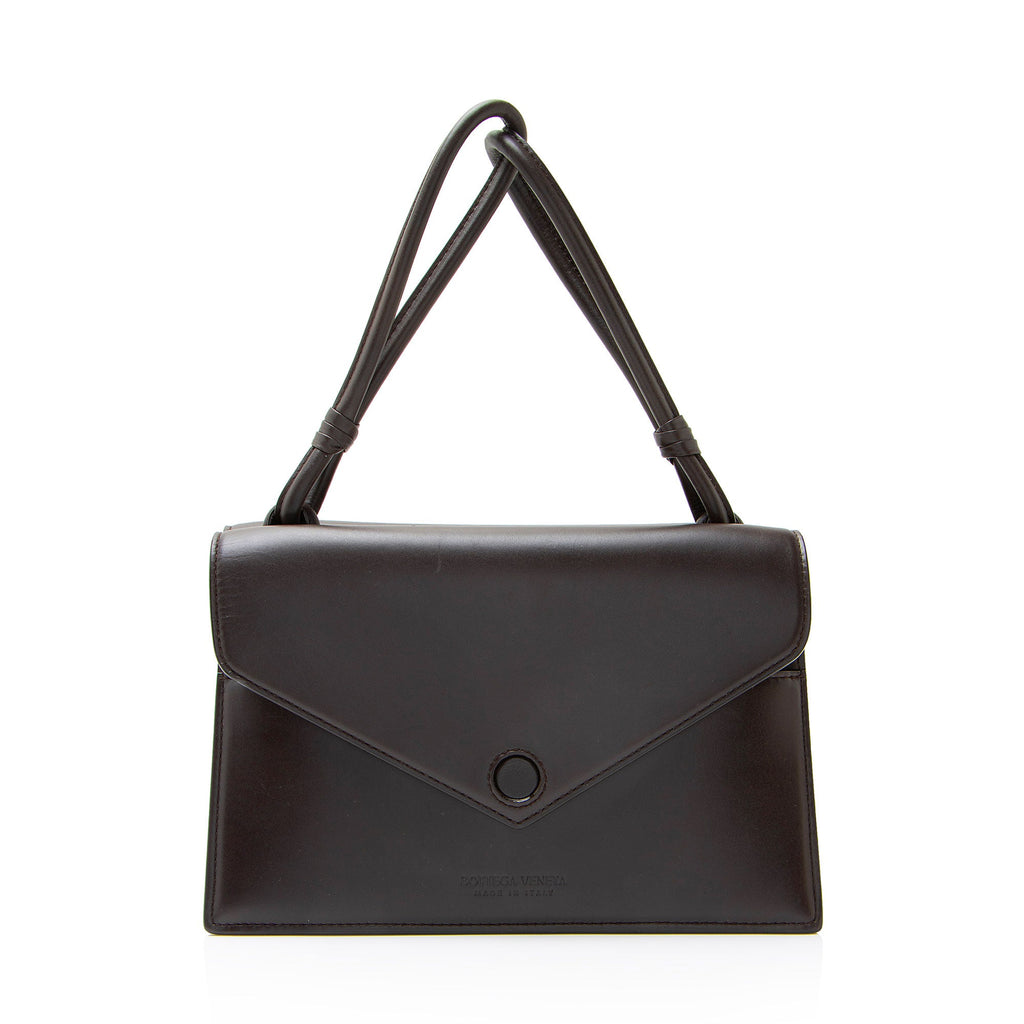 Bottega Veneta Lambskin Knot Lock Nodo Piano Top Handle