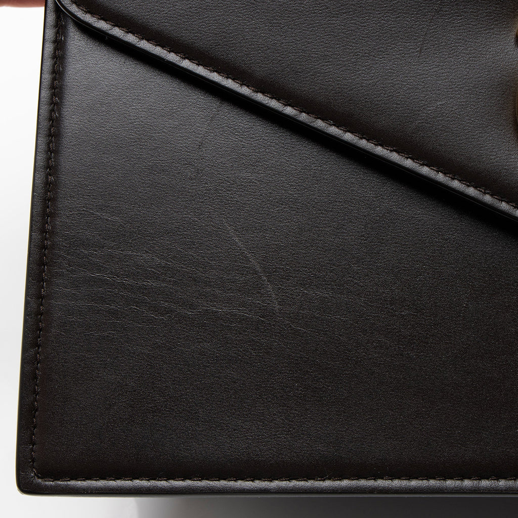 Bottega Veneta Lambskin Knot Lock Nodo Piano Top Handle