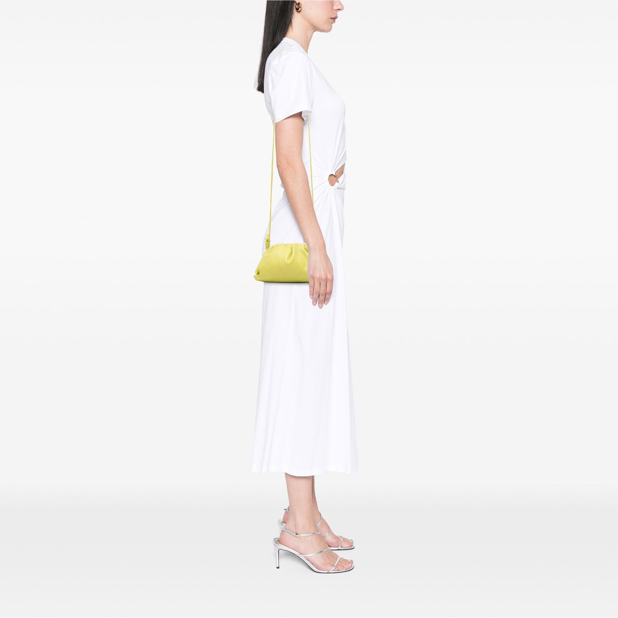Bottega Veneta Lambskin The Mini Pouch Crossbody