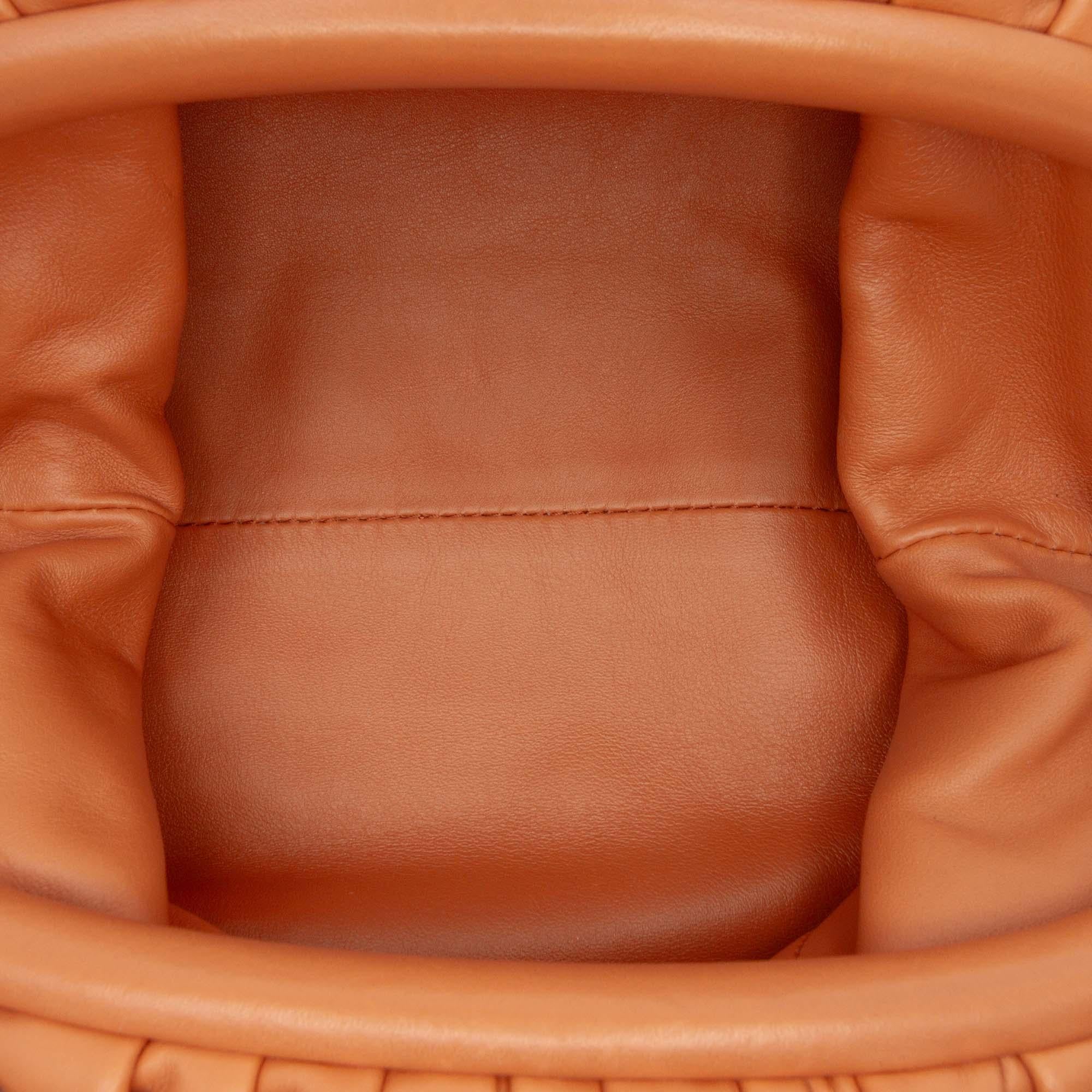 Bottega Veneta Lambskin The Mini Pouch Crossbody