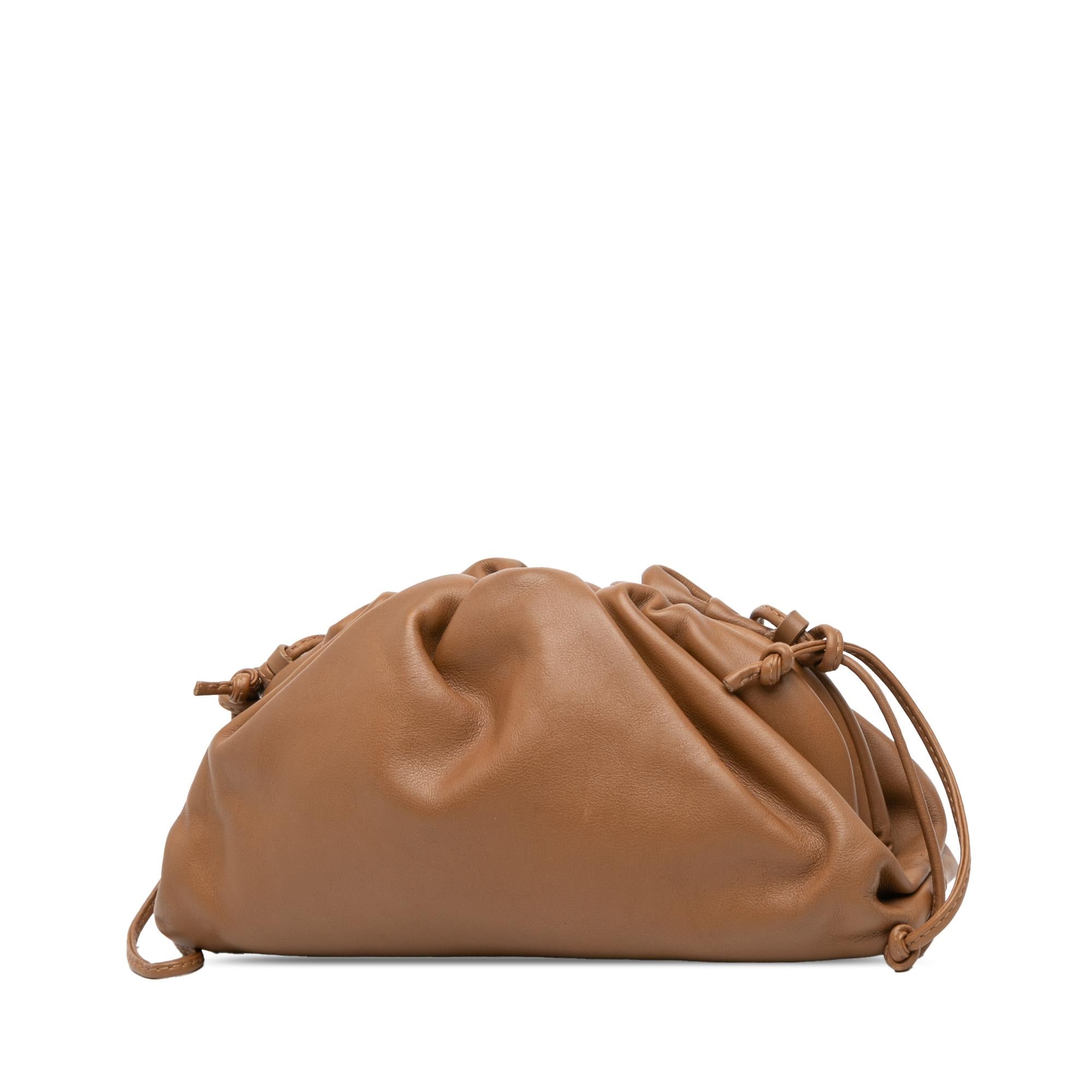 Bottega Veneta Lambskin The Mini Pouch Crossbody