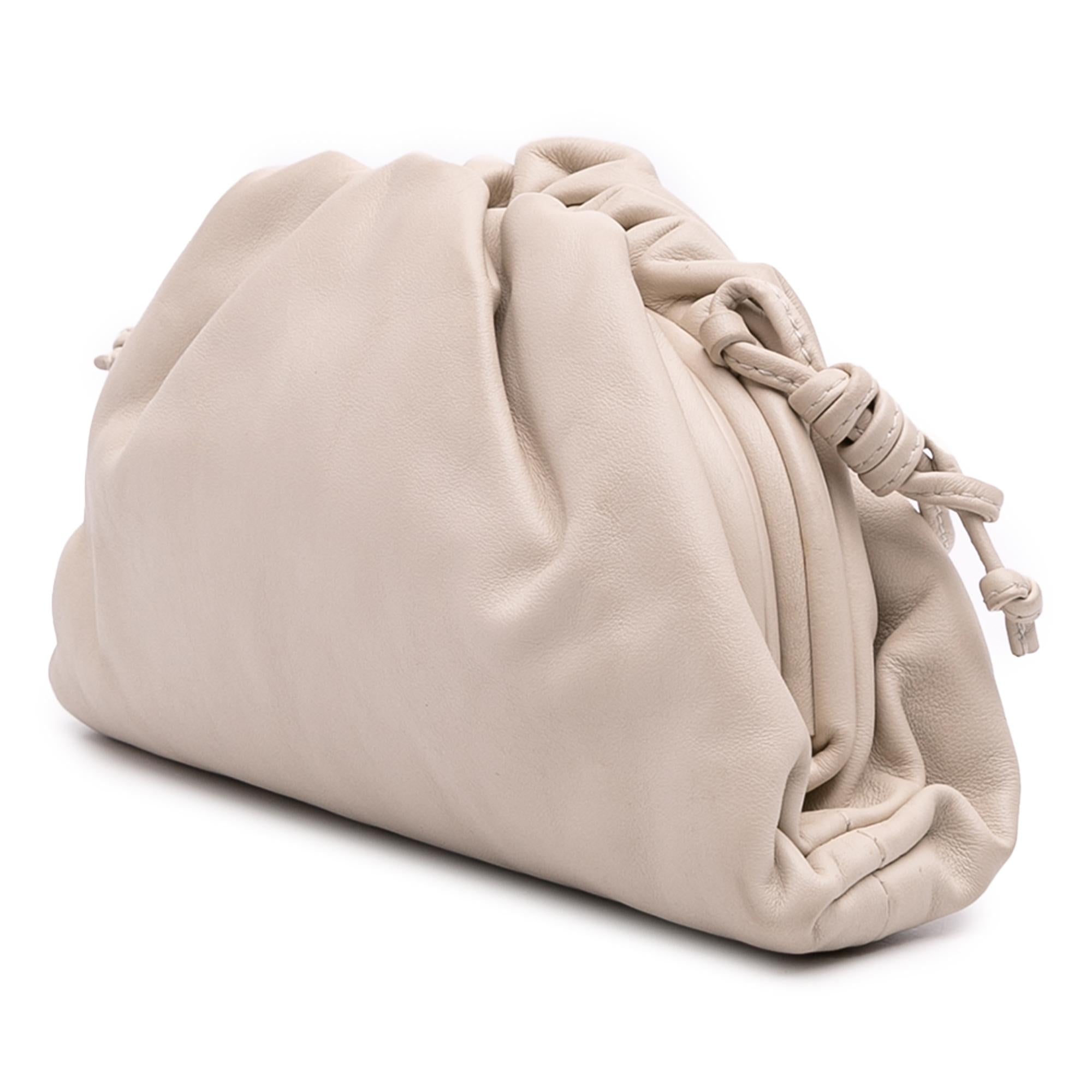 Bottega Veneta Lambskin The Mini Pouch Crossbody