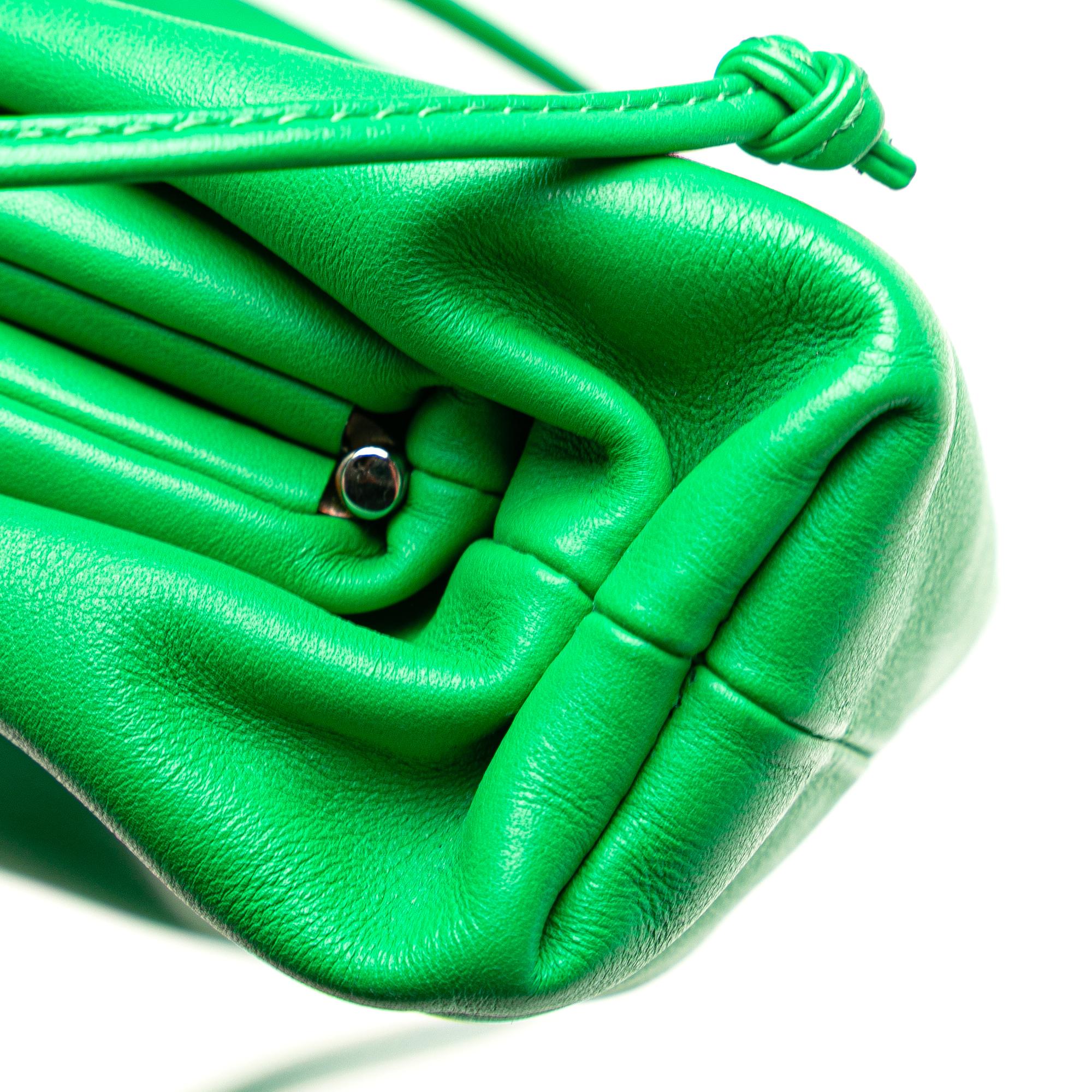 Bottega Veneta Lambskin The Mini Pouch Crossbody