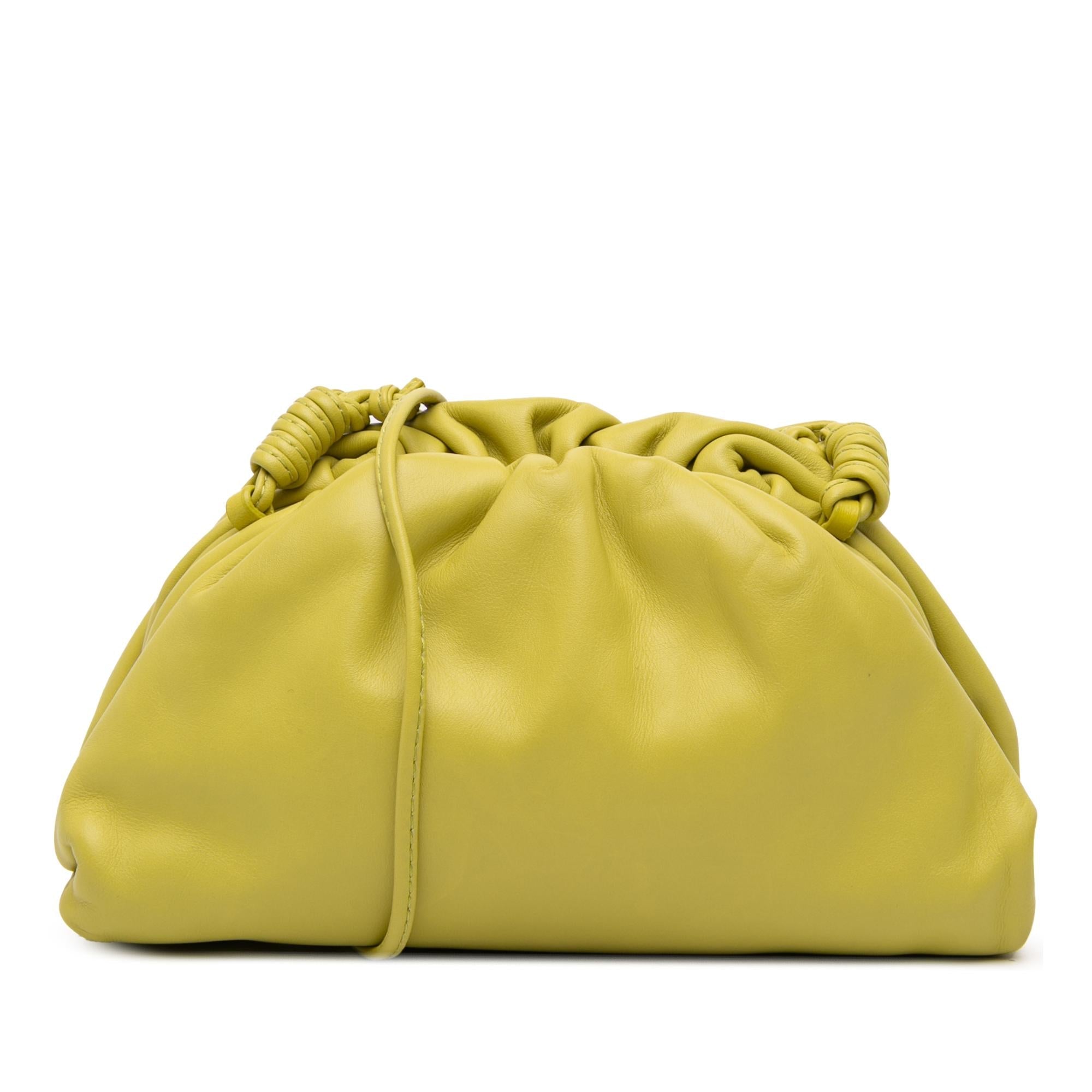 Bottega Veneta Lambskin The Mini Pouch Crossbody