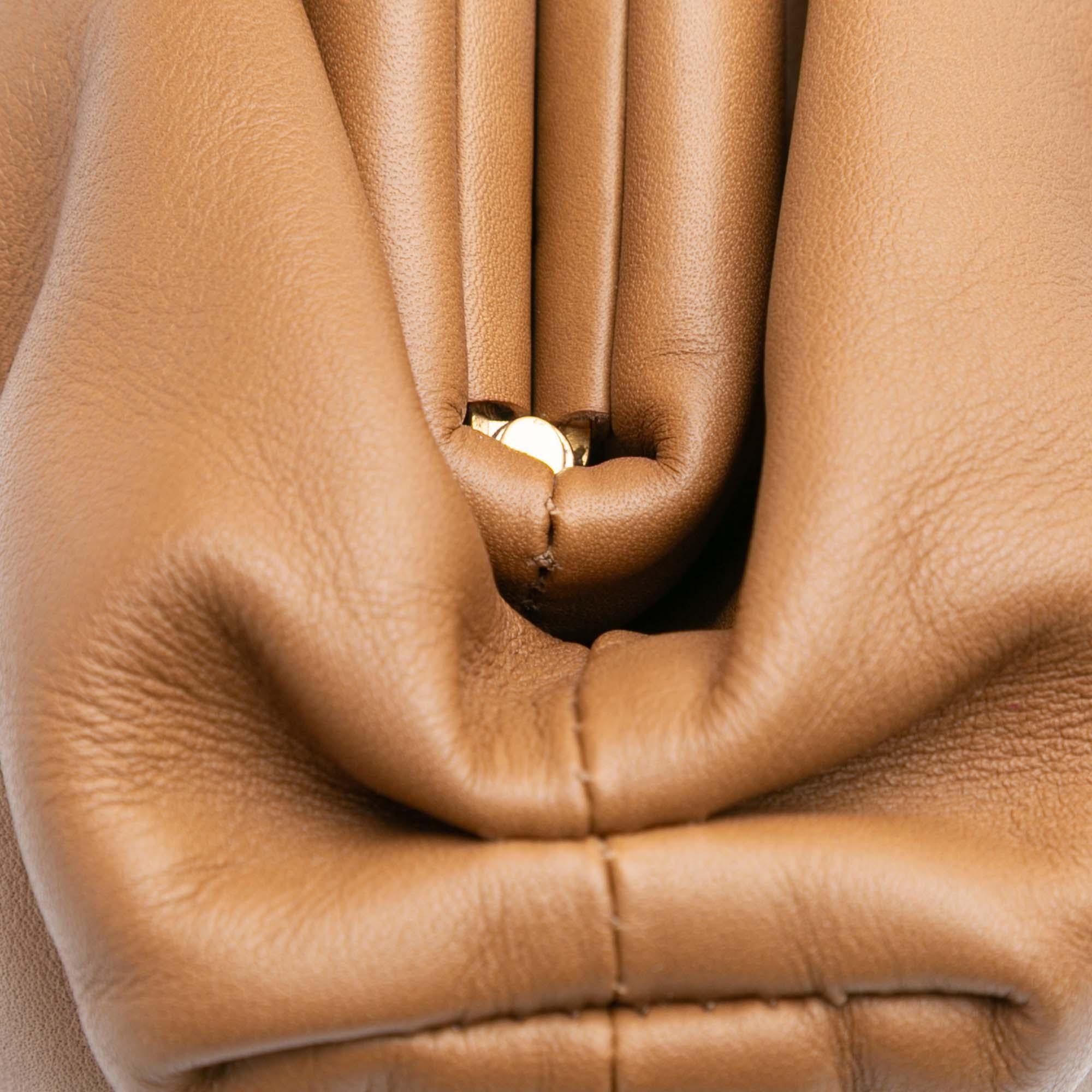 Bottega Veneta Lambskin The Mini Pouch Crossbody